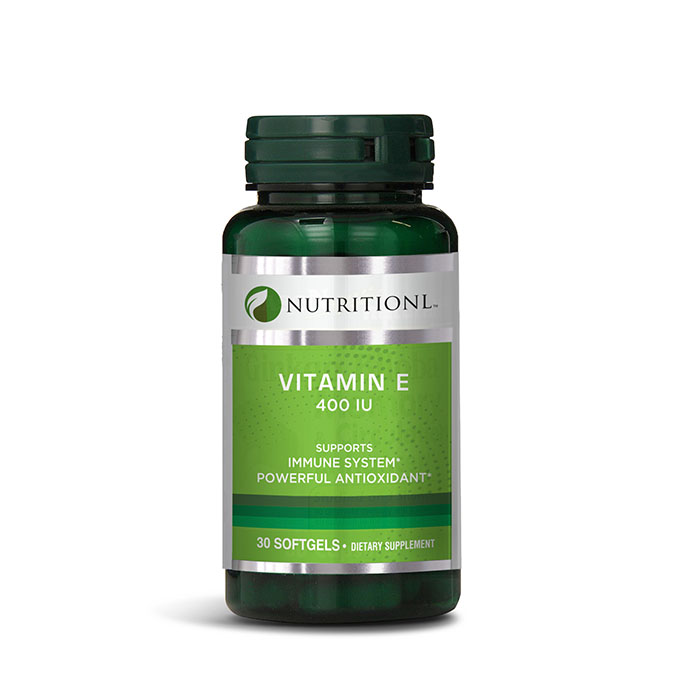 Buy Nutritionl Vitamin E 400iu 30 Softgels online at best price in the